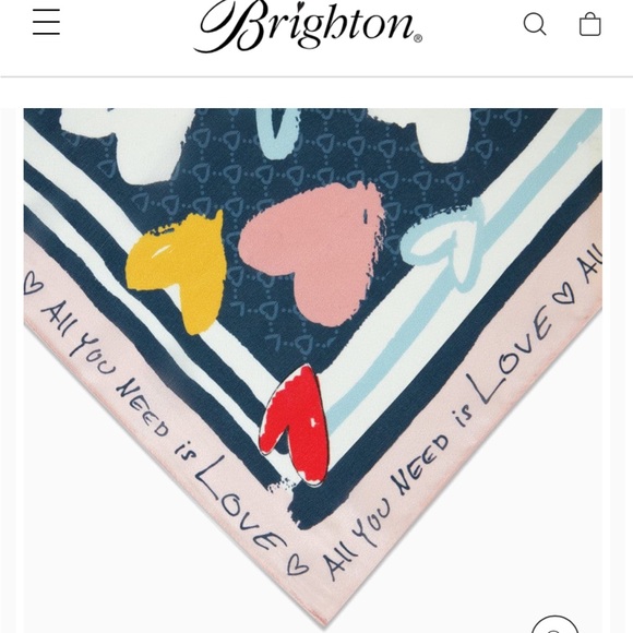 NWT Brighton Color of Love Scarf - Picture 6 of 10